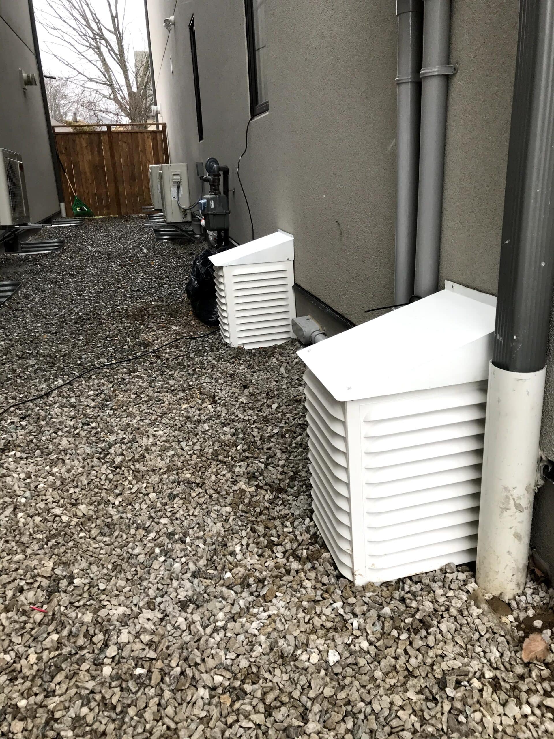Custom Snow Guards for Exterior Wall Vents in Mississauga