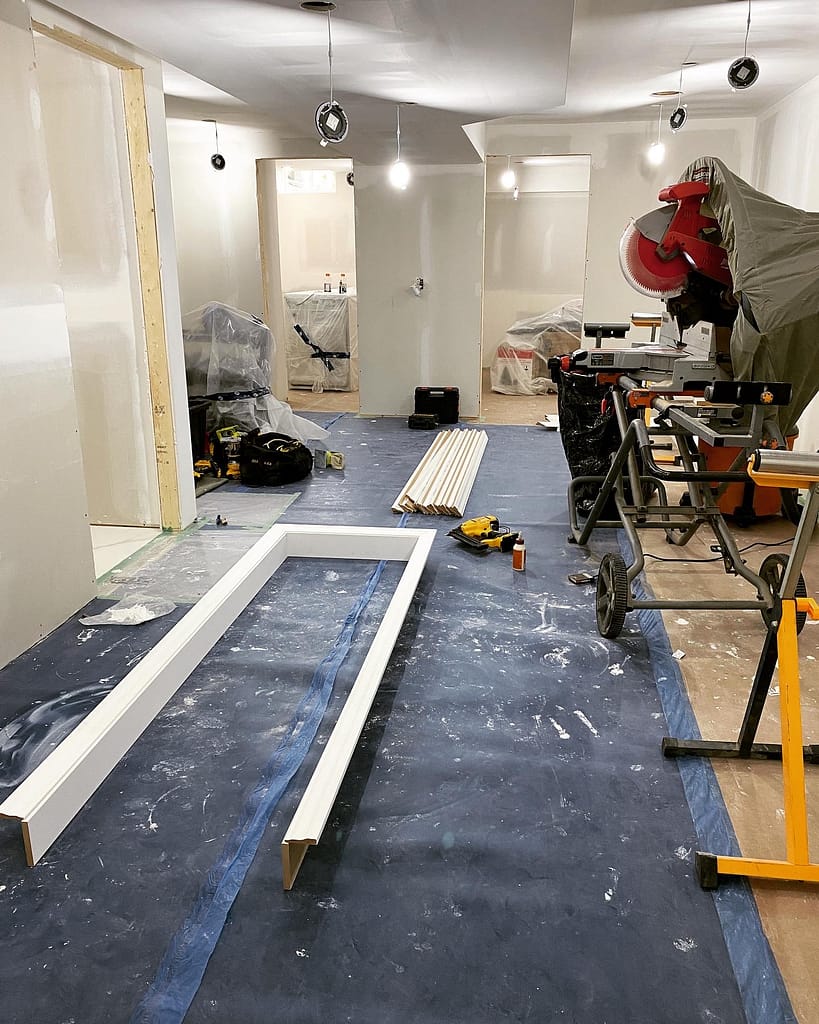 Installed jamb and casing by finish carpenter Jack in Vaughan