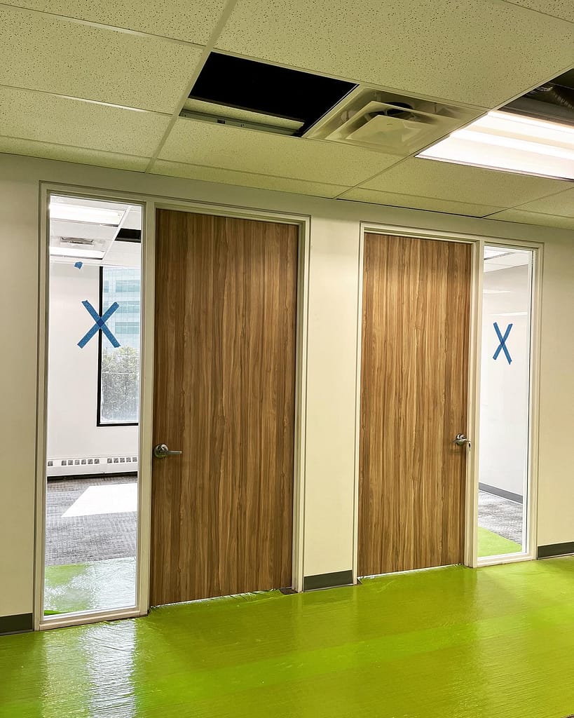 Scale, Structure, and Strict Tolerances: Hanging 32 Openings for a Mississauga Commercial Build carpentry