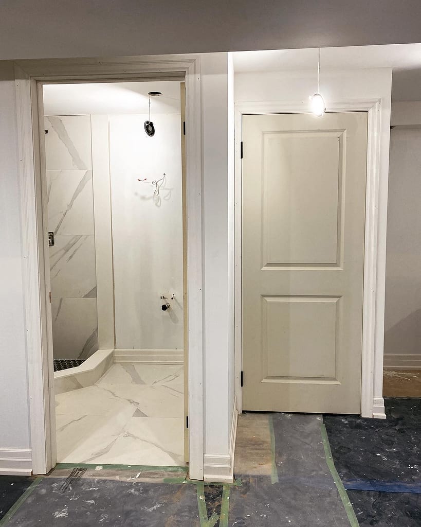 Interior doors and casings installed by finish carpenter Jack Ozer in Vaughan.
