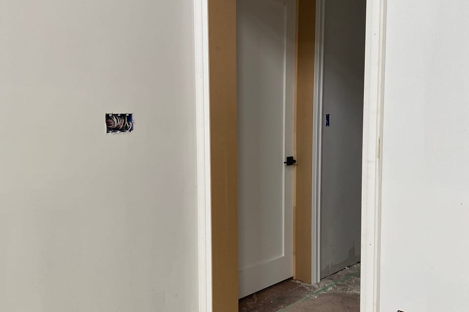 Interior Door Installation in Oakville | Custom Home Door & Trim Project carpentry