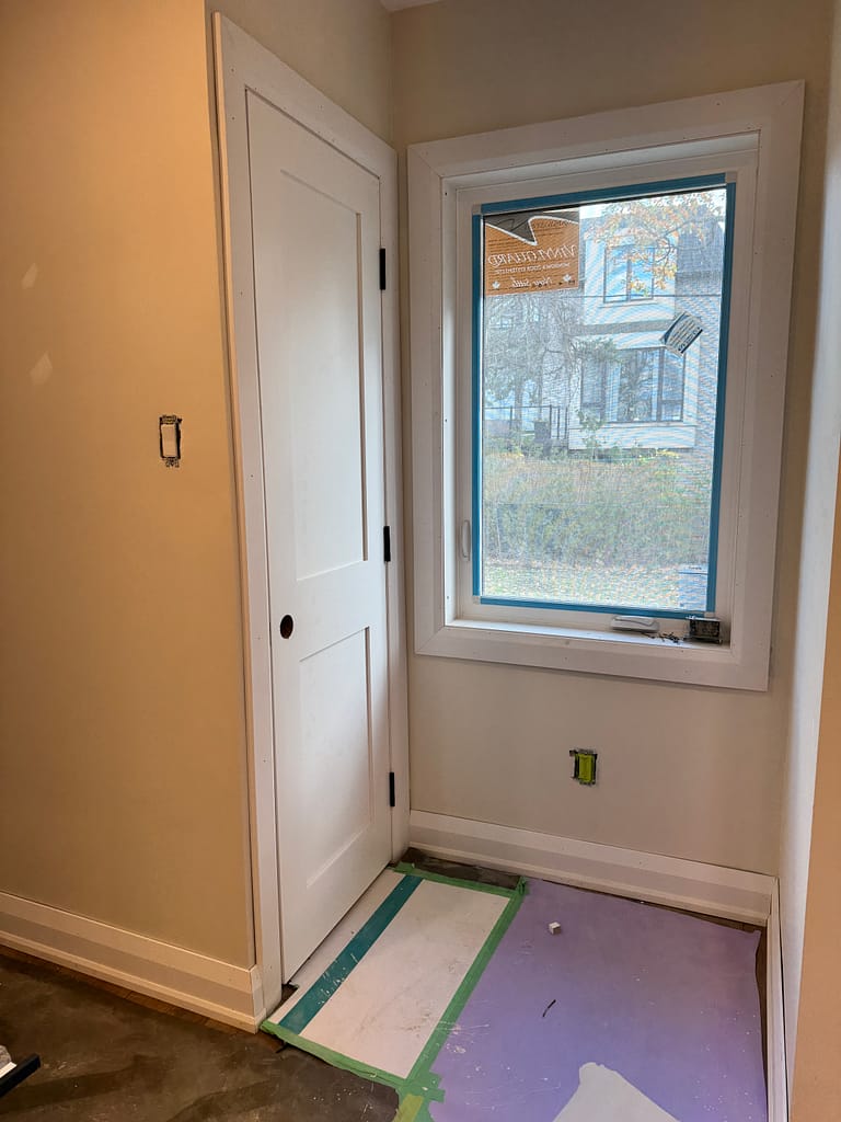 Door, window, and baseboard installed by a finish carpenter at Wood Job Finish Carpentry in Toronto
