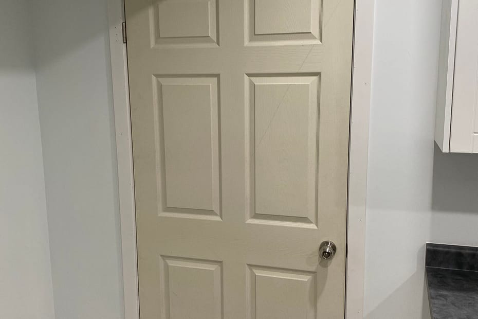 Correcting Unfinished Door and Trim Work in Kitchener carpentry