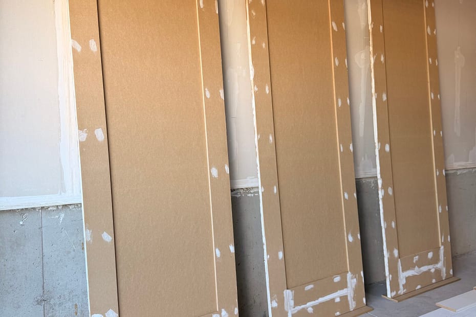 Custom Shaker Closet Door Replacement in a Hamilton Condo carpentry