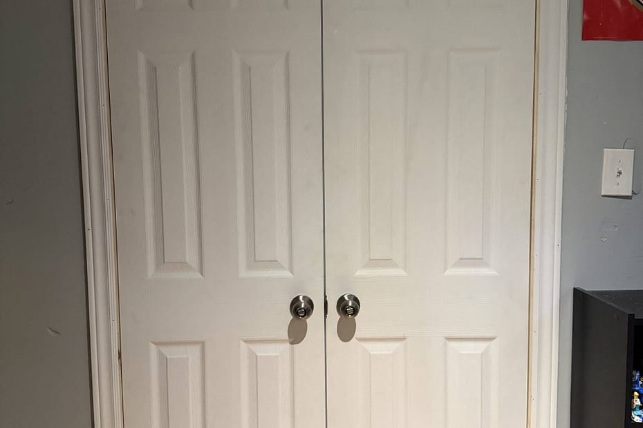 Rebuilding Trust and Transitions: A Custom Room Passage Door Fix in Mississauga carpentry