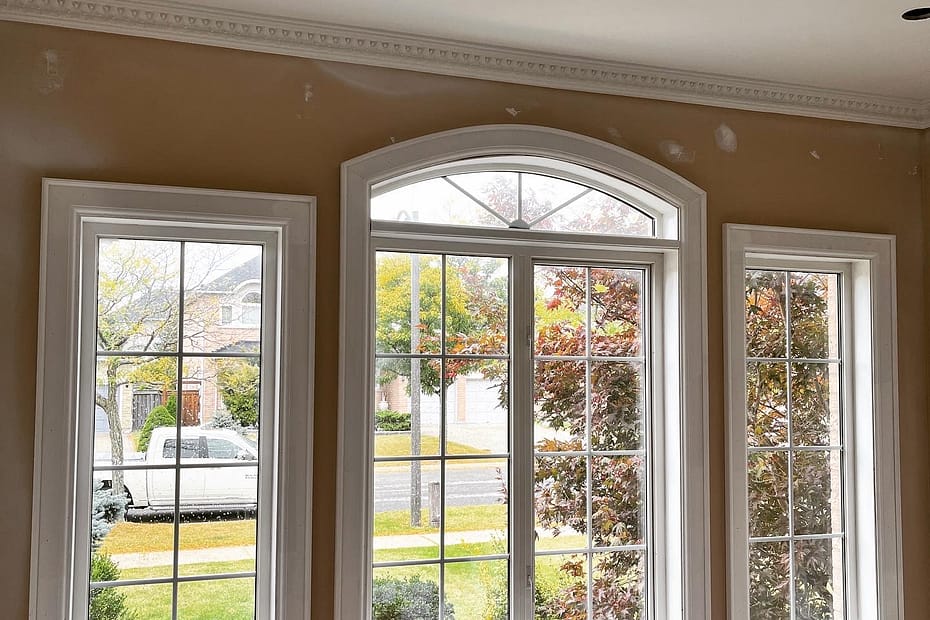 Vaughan Major Renovation with Solid Doors, Casing and Archway Trim carpentry