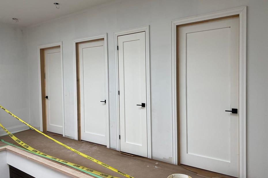 Interior Door Installation Oakville | Custom Home Door & Trim Project carpentry