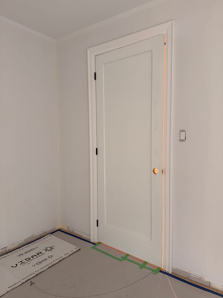 Interior door and casing installation completed for a Toronto homeowner